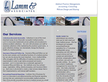 Tablet Screenshot of lammassociates.com